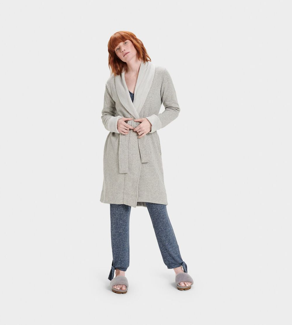 Ugg Blanche Ii - Womens Robes - Grey - NZ (7089QIKWH)